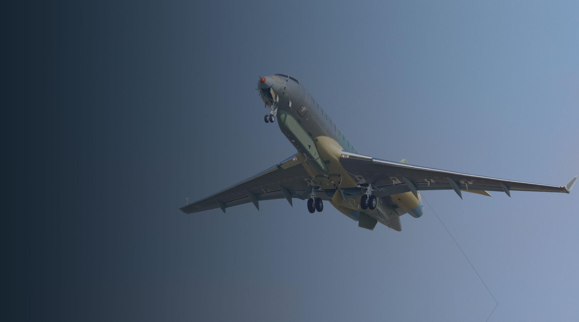 plane flying over