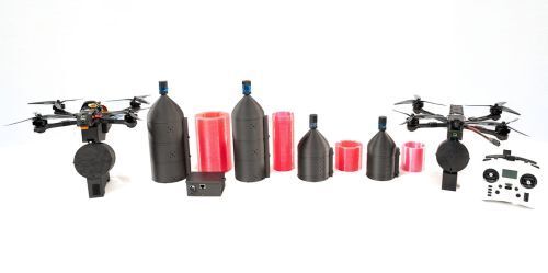 Fiber-Optic Tether products on display