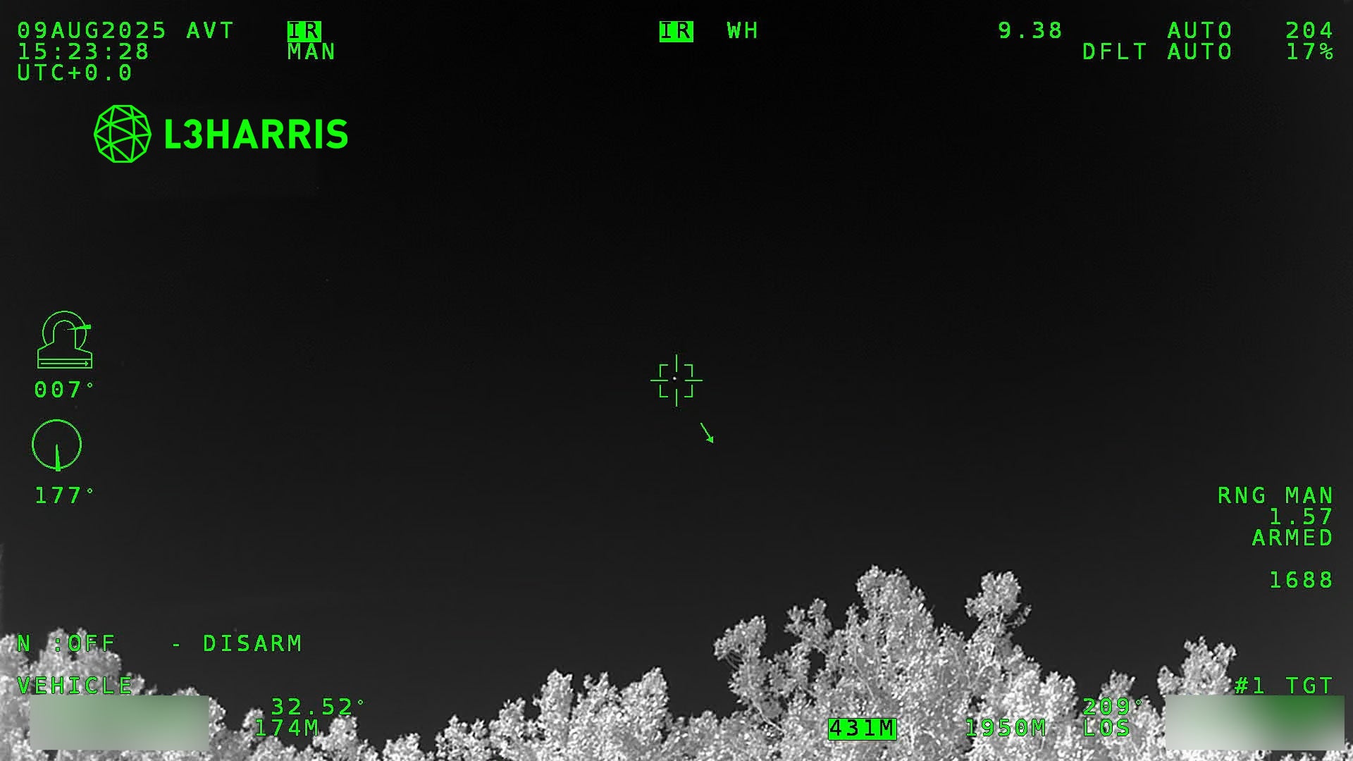 Screen from  WESCAM